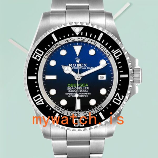Rolex Sea-Dweller Mens m126660-0002 44mm Oyster Bracelet Deep Blue Dial: A Dive into Excellence