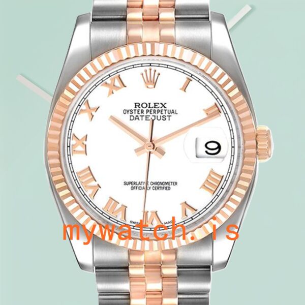 Rolex Datejust 36mm Mens 116231 Stainless Steel Jubilee Bracelet: Genuine vs. Replica