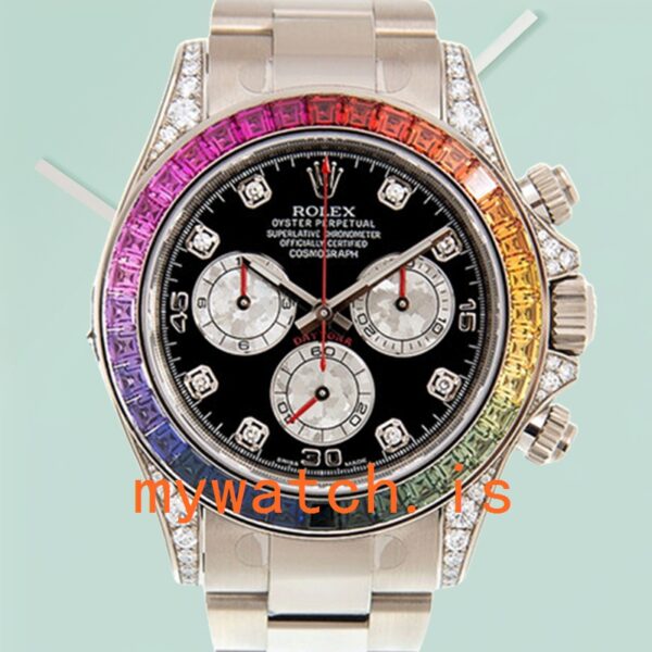 Rolex Daytona Men's 40mm 116599RBOW Diamond Bezel: A Symbol of Luxury and Precision