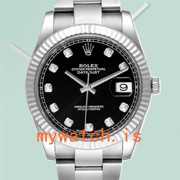 Rolex Datejust Men's m126334-0011 41mm Silver-tone Stainless Steel: A Timeless Classic
