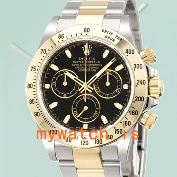 Rolex Daytona Men's 40mm 116523BKSO Bracelet Stainless Steel: A Timeless Masterpiece